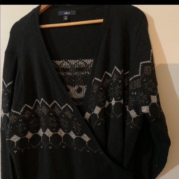 Wrap Sweater - Picture 2 of 2